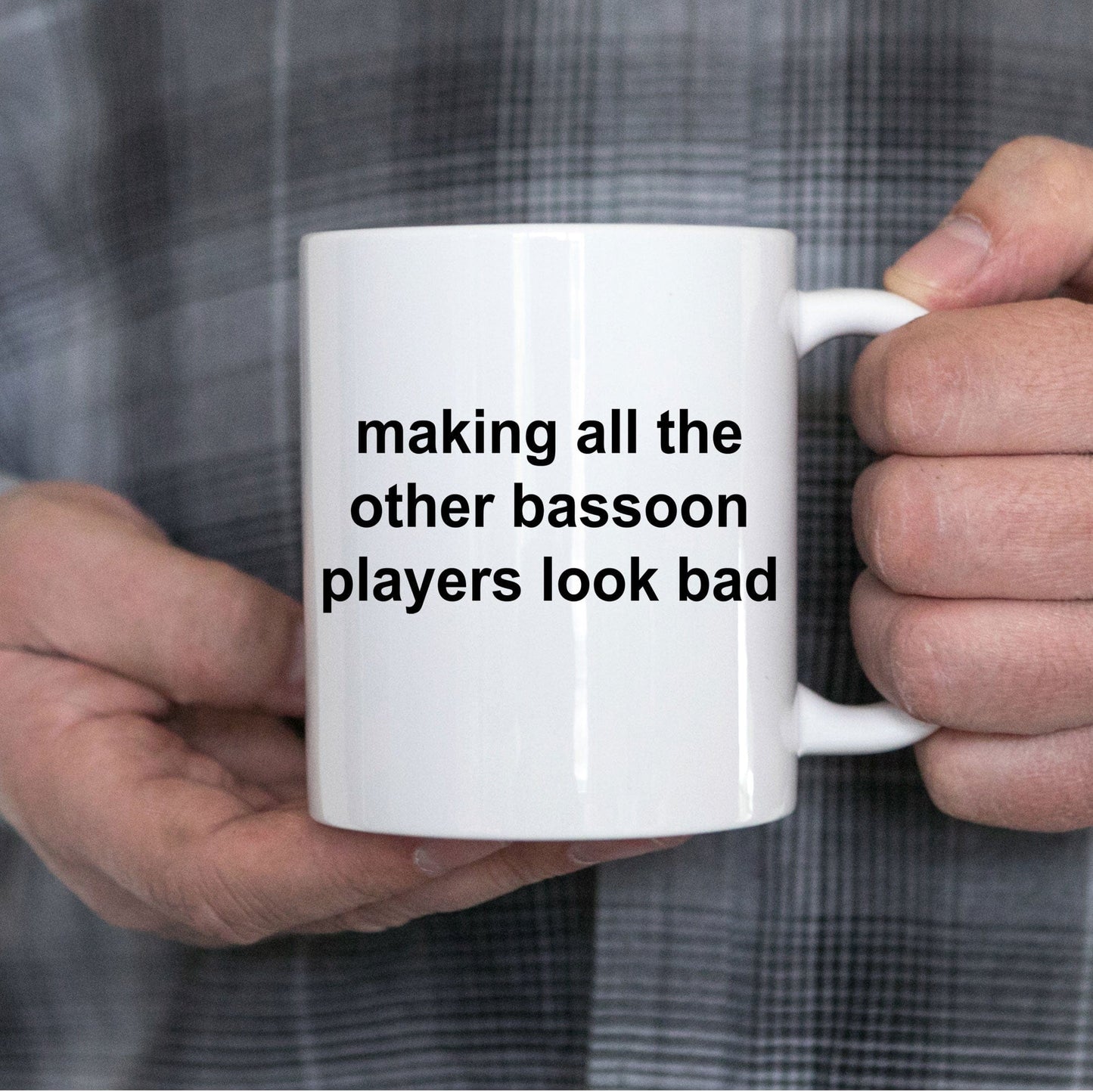 Funny Bassoon Player Mug