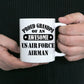 US Air Force Airman Proud Grandpa Coffee Mug