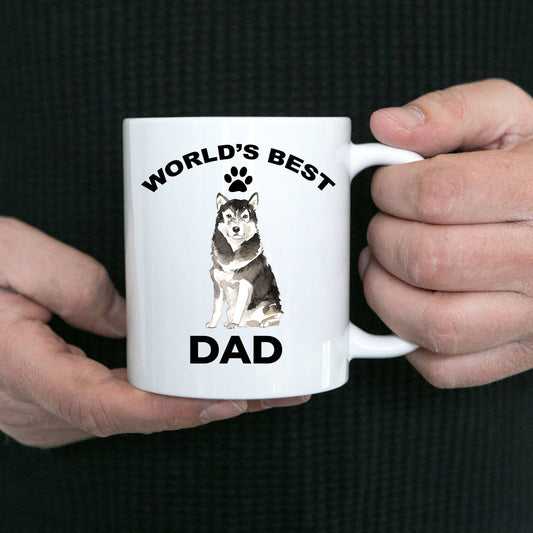 Alaskan Malamute Best Dad Coffee Mug