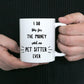 Best Pet Sitter Gift I Do This For The Money Funny Sarcastic Coffee Mug