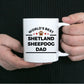 Shetland Sheepdog World's Best Dad Coffee Mug