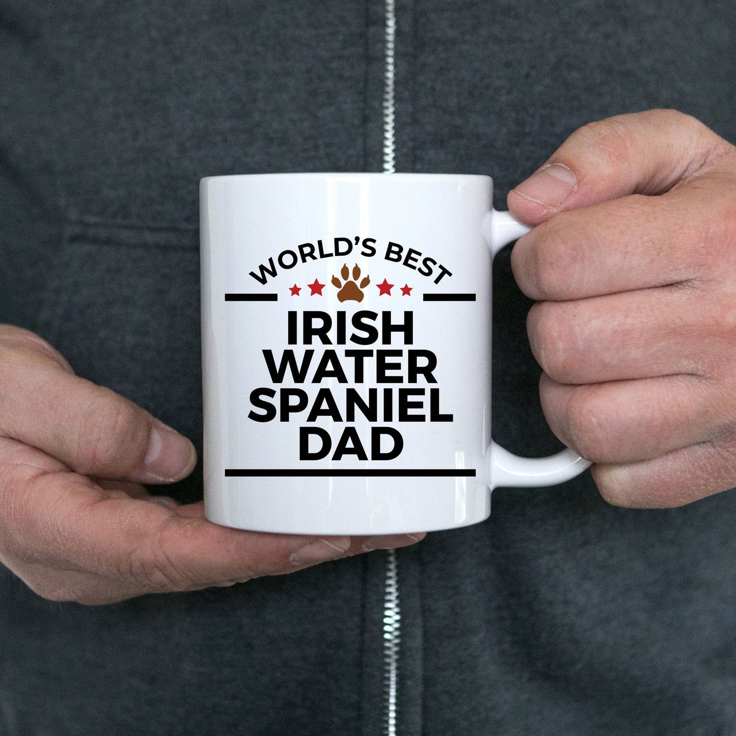 Irish Water Spaniel Dog Dad Coffee Mug