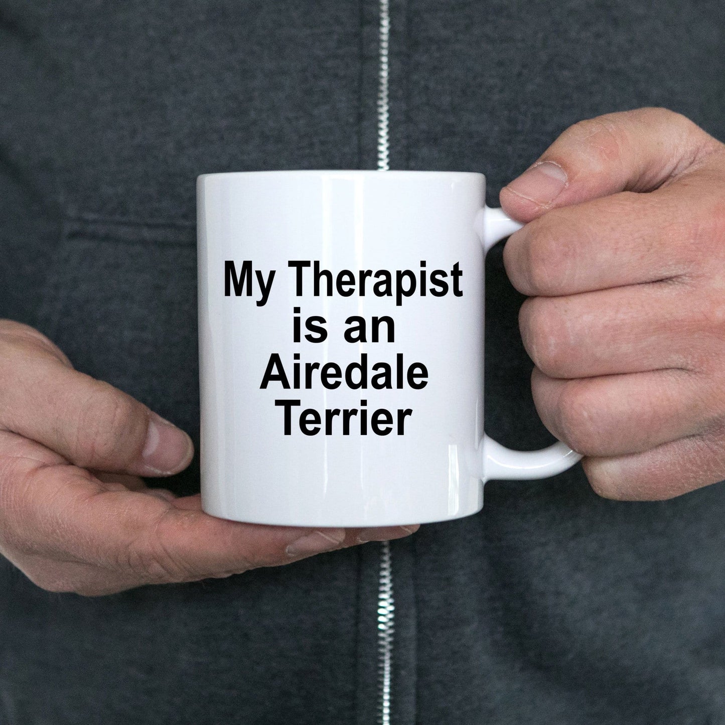 Airedale Terrier Dog Therapist Coffee Mug