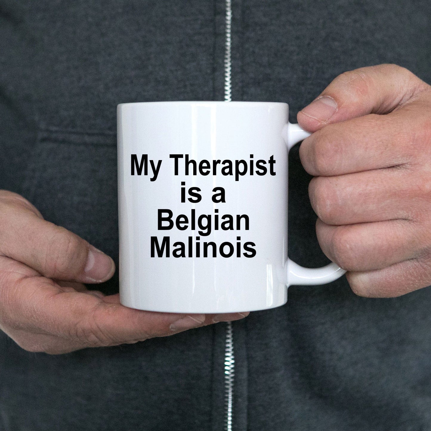 Belgian Malinois Dog Therapist Coffee Mug