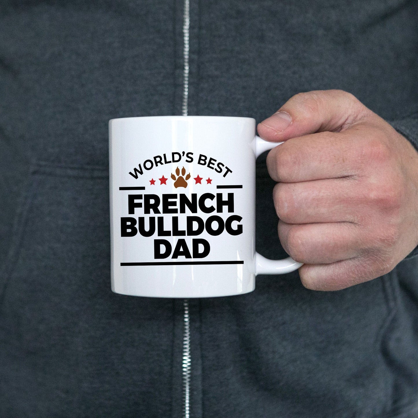 French Bulldog Dad Ceramic Mug
