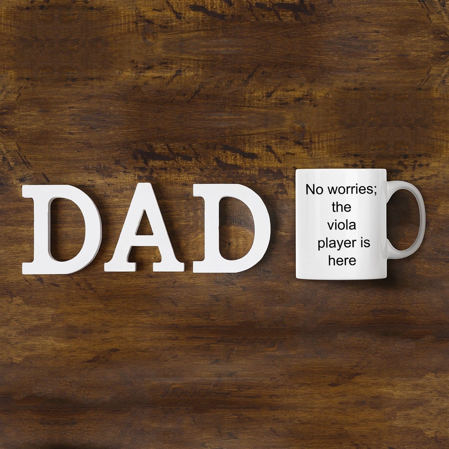 Viola Player Gift - No worries; the viola player is here funny coffee mug