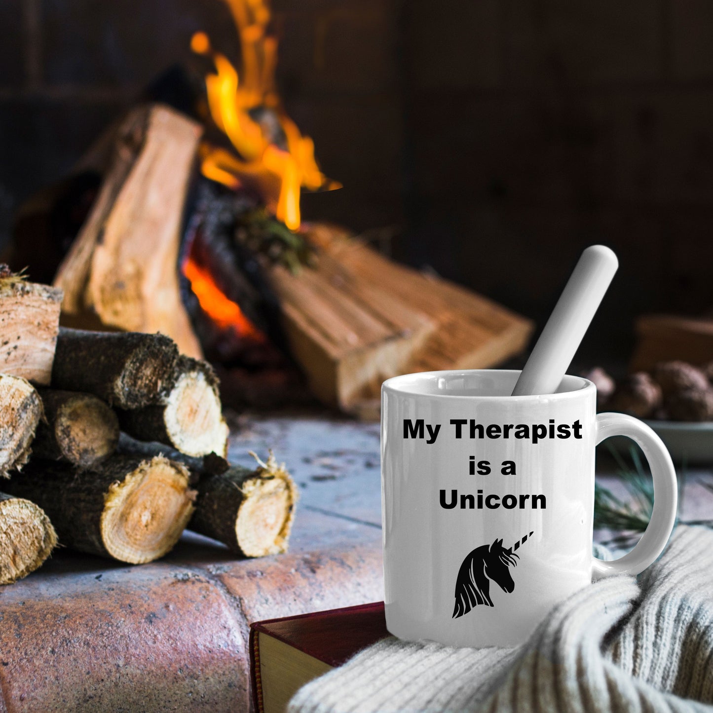 Unicorn Therapist Coffee Mug