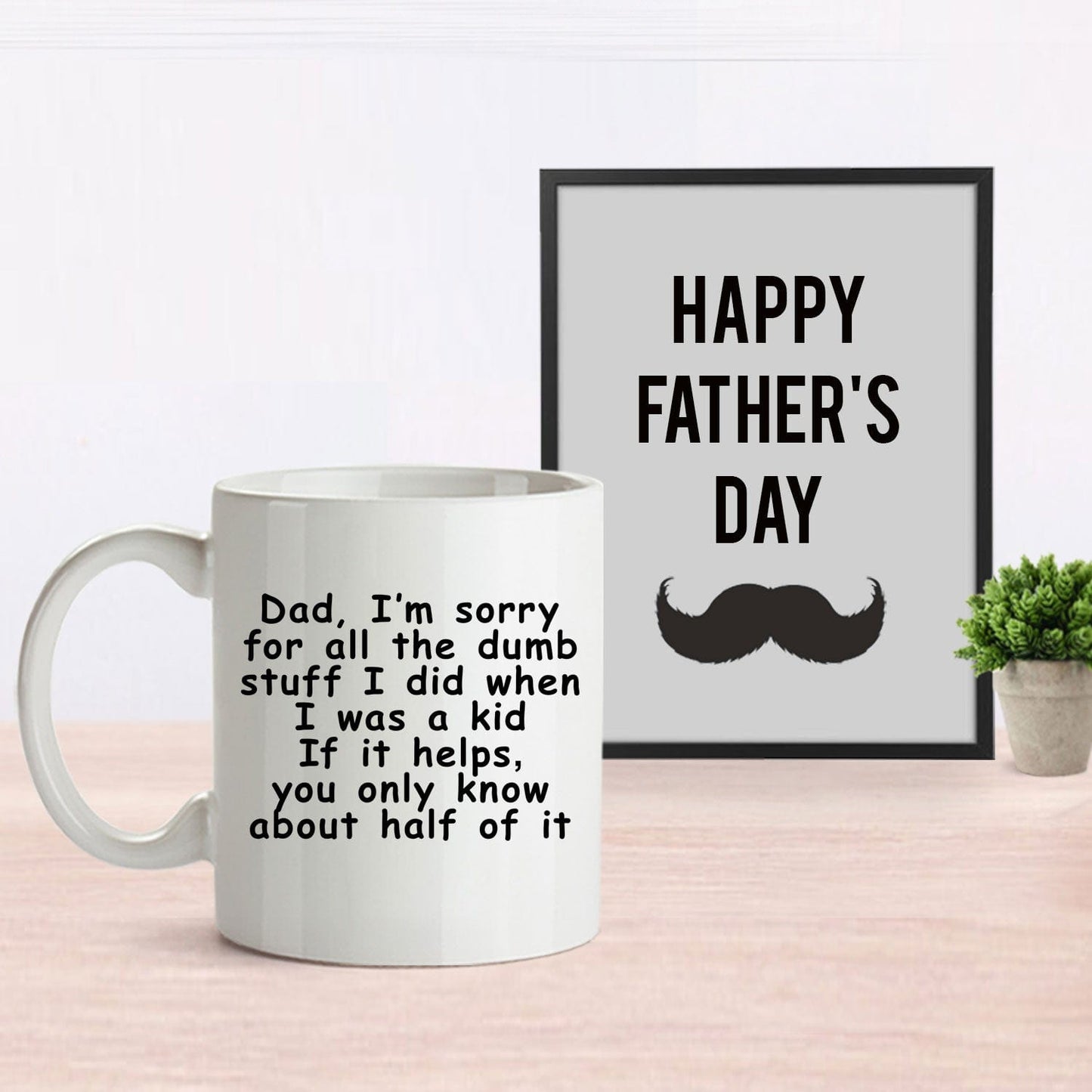 Sorry Dad Funny Father's Day Mug