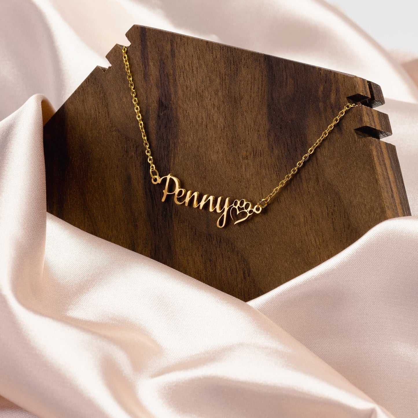 Gift for Dog Mom Personalized Necklace