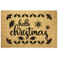 Hello Christmas Outdoor Mat