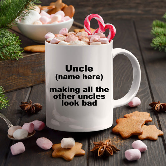 Custom Uncle Mug - Personalize it for your favorite Uncle