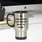 Funny Yoga Travel Mug - My Yoga pants have never been to Yoga