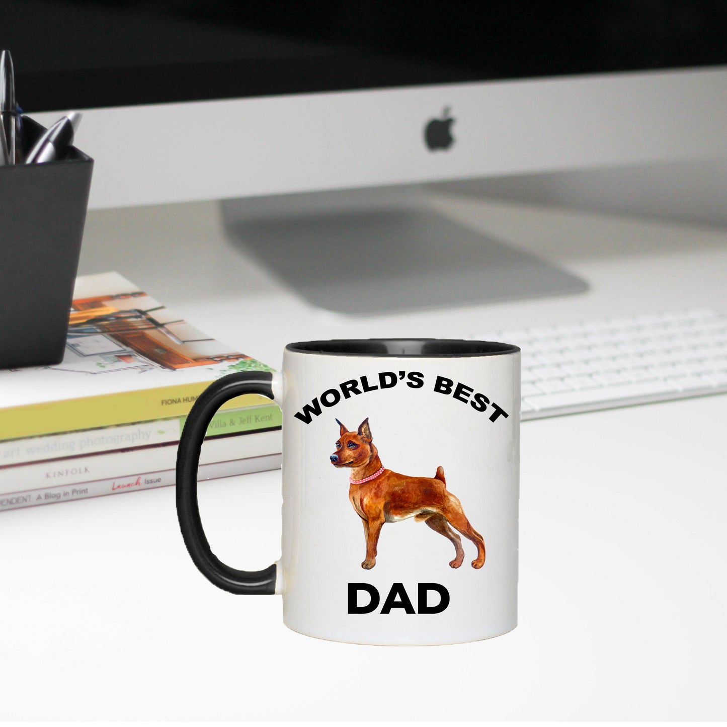 Miniature Pinscher Best Dog Dad Mug