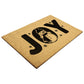 Joy Christmas Snowman Outdoor Mat