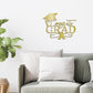 Congrats Grad Metal Wall Art Sign – Graduation Cap Diploma Steel Decor – Graduation Party Decor – Senior Gift Idea – Outdoor Metal Sign