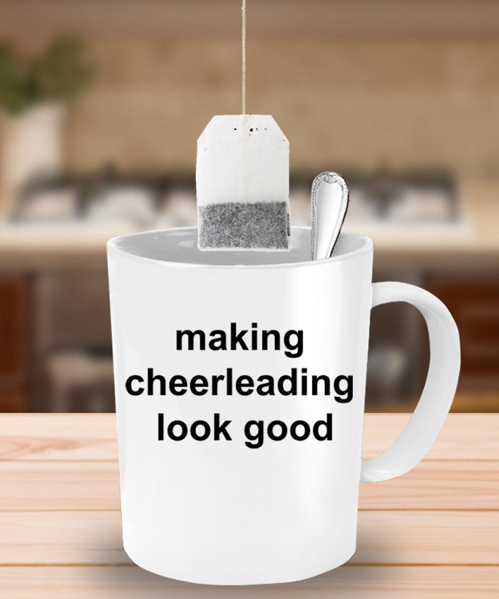 Best Cheerleader Coffee Mug Making Cheerleading Look Good