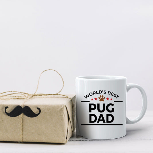 Pug Dog Dad Coffee Mug