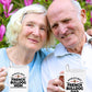 French Bulldog Mom and Dad Couples Ceramic Mugs - Set of 2