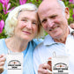 Great Dane Dog Dad and Mom Couple Set of 2 Cups