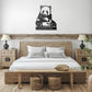 Panda Bear Personalized Metal Art Wall Sign