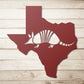 Texas Armadillo Metal Art