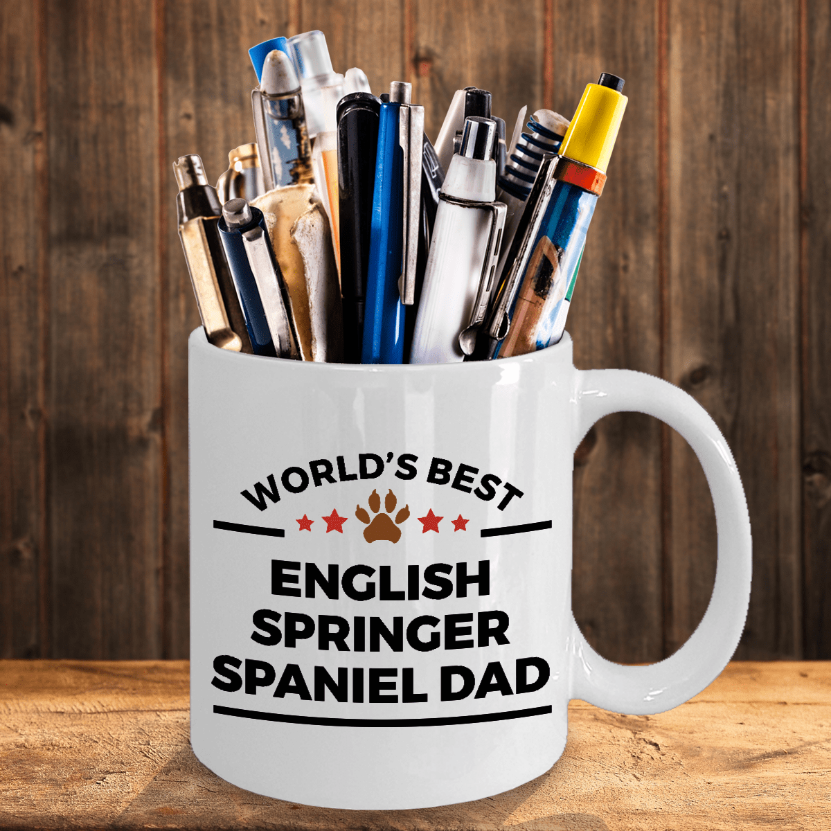 English Springer Spaniel Dog Dad Coffee Mug