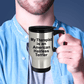 American Hairless Terrier Dog Therapist Travel Coffee Mug