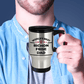 Bichon Frise Dog Dad Travel Coffee Mug