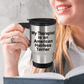 American Hairless Terrier Dog Therapist Travel Coffee Mug