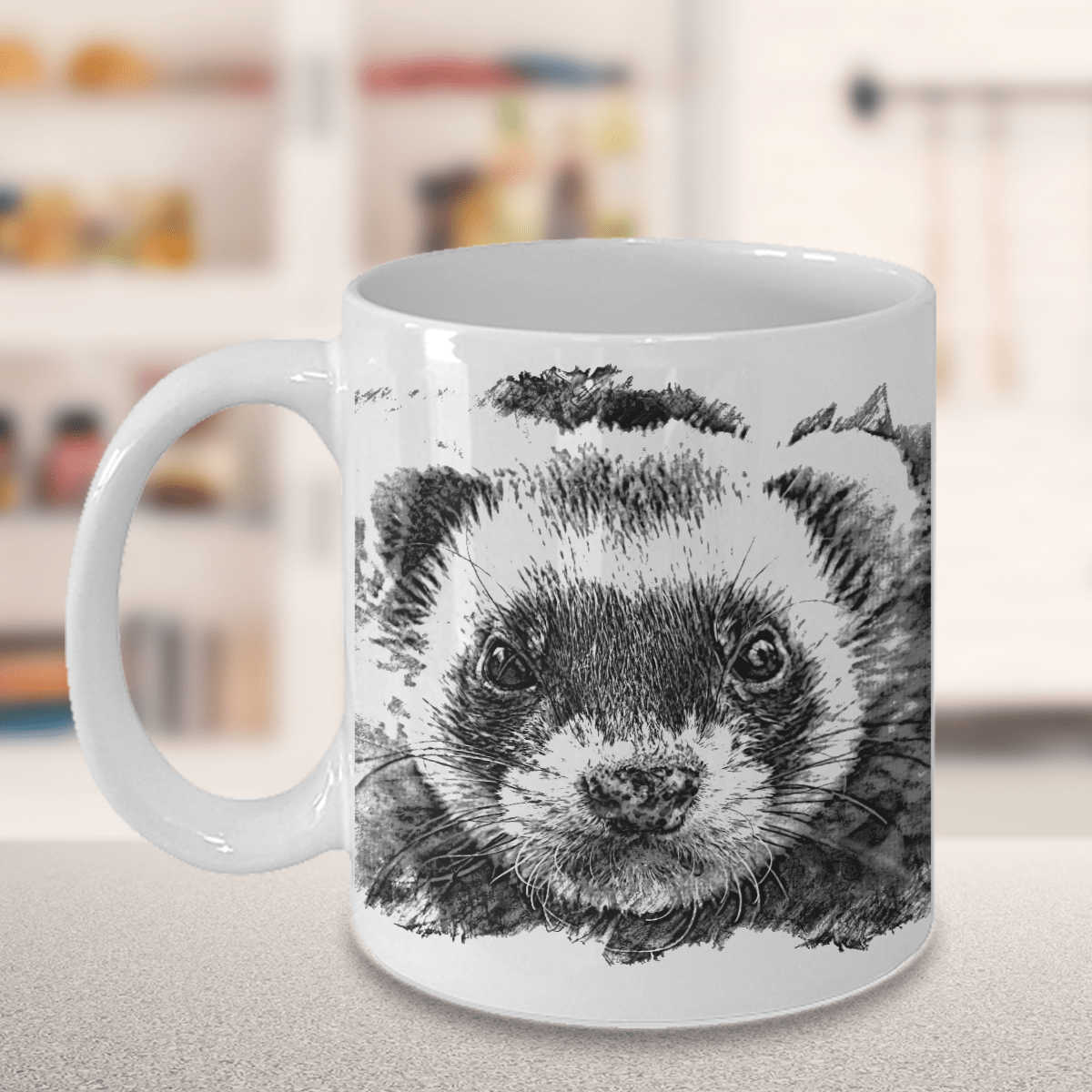 Ferrets Rock Pet Lover Coffee Mug