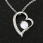 Christmas Gift for Wife Personalized Heart Pendant Necklace