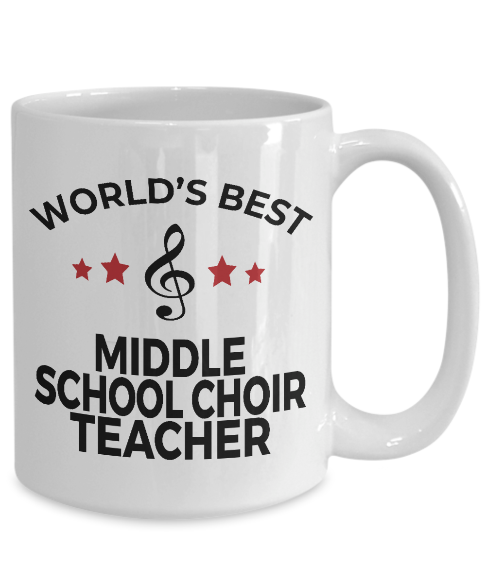 Middle School Choir Teacher Mug