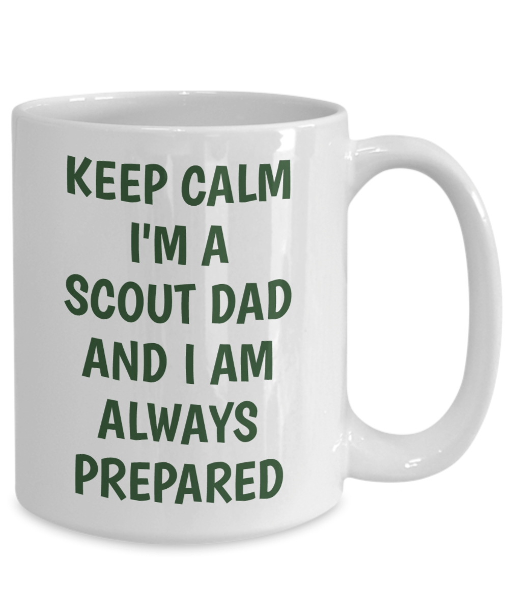 Keep Calm Scout Dad Mug