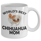 Chihuahua Long Haired Dog Mom Coffee Mug