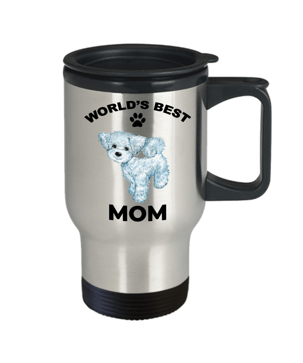 Maltese puppy cut Best Mom Travel Mug