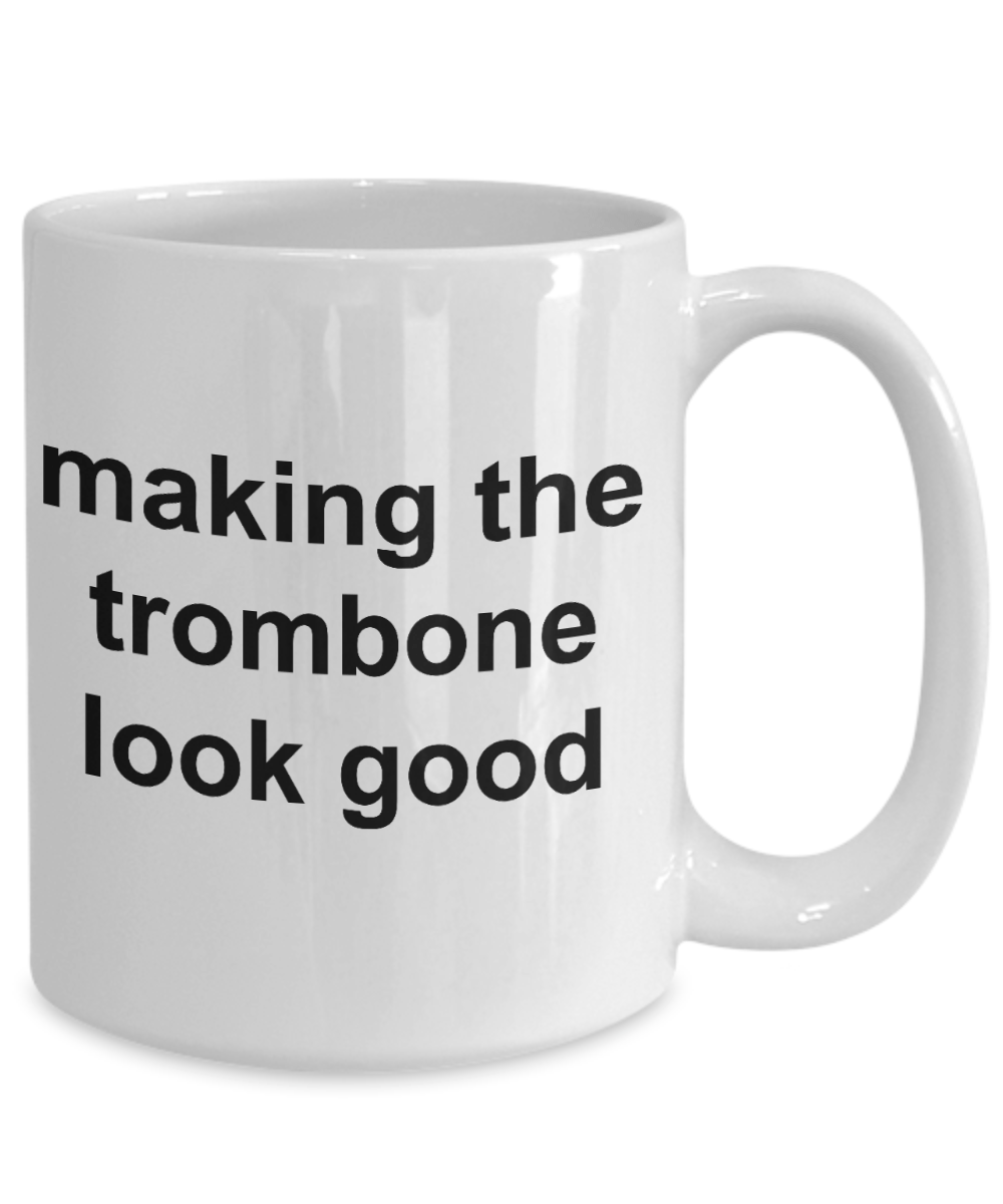 Funny Trombone Player Mug