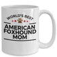 American Foxhound Dog Mom Coffee Mug