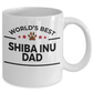 Shiba Inu Dog Dad Coffee Mug