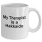 Hokkaido Dog Owner Lover Funny Gift Therapist White Ceramic Coffee Mug