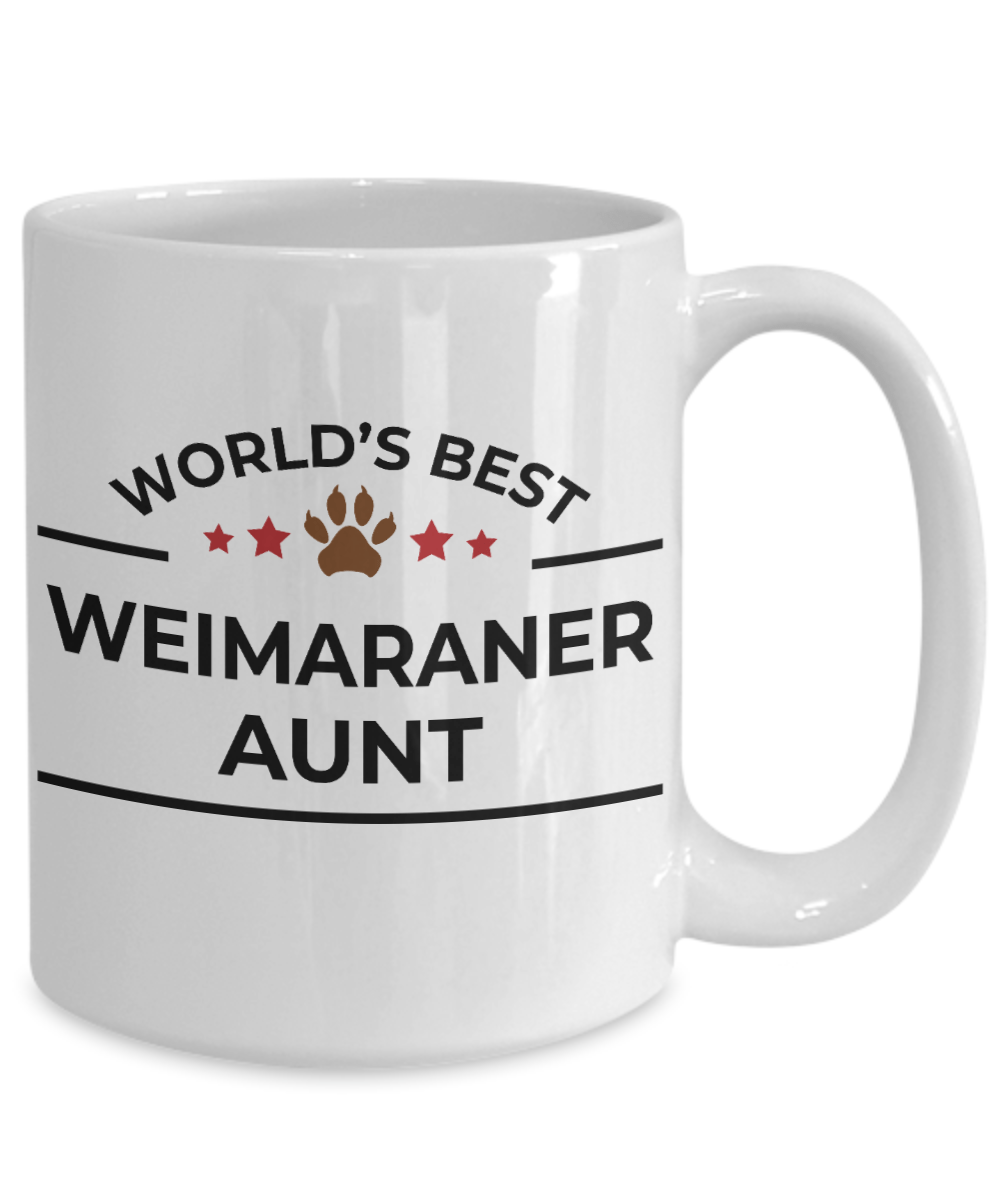 Weimaraner Dog Aunt Coffee Mug