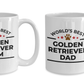 Golden Retriever Mom and Dad Mugs