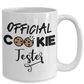 Official Cookie Tester Holiday Coffee Mug