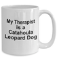 Catahoula Leopard Dog Owner Lover Funny Gift Therapist White Ceramic Coffee Mug
