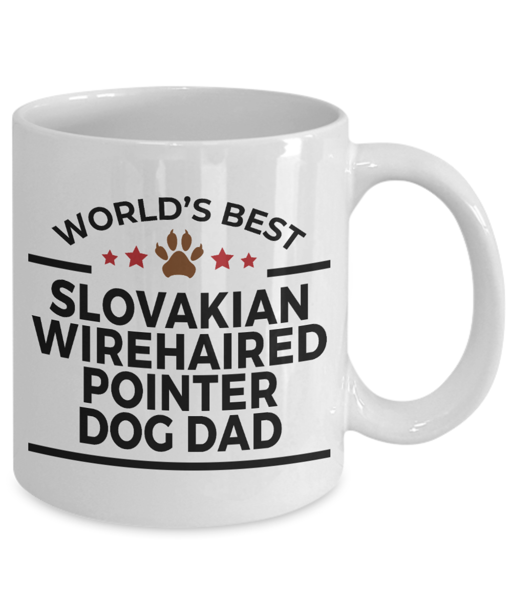 Slovakian Wirehaired Pointer Dog Dad Coffee Mug