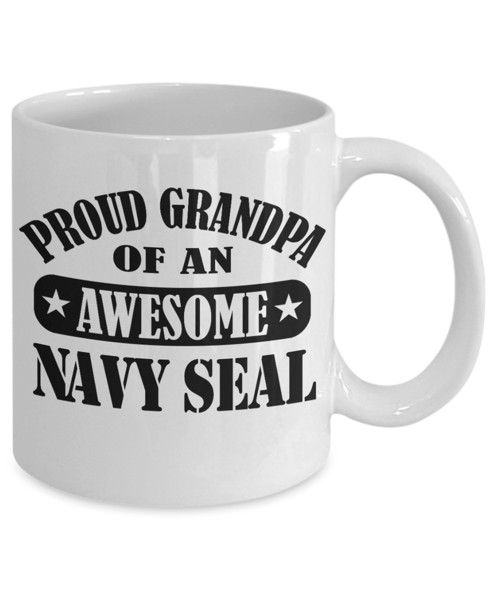 Navy Seal Grandpa Coffee Mug