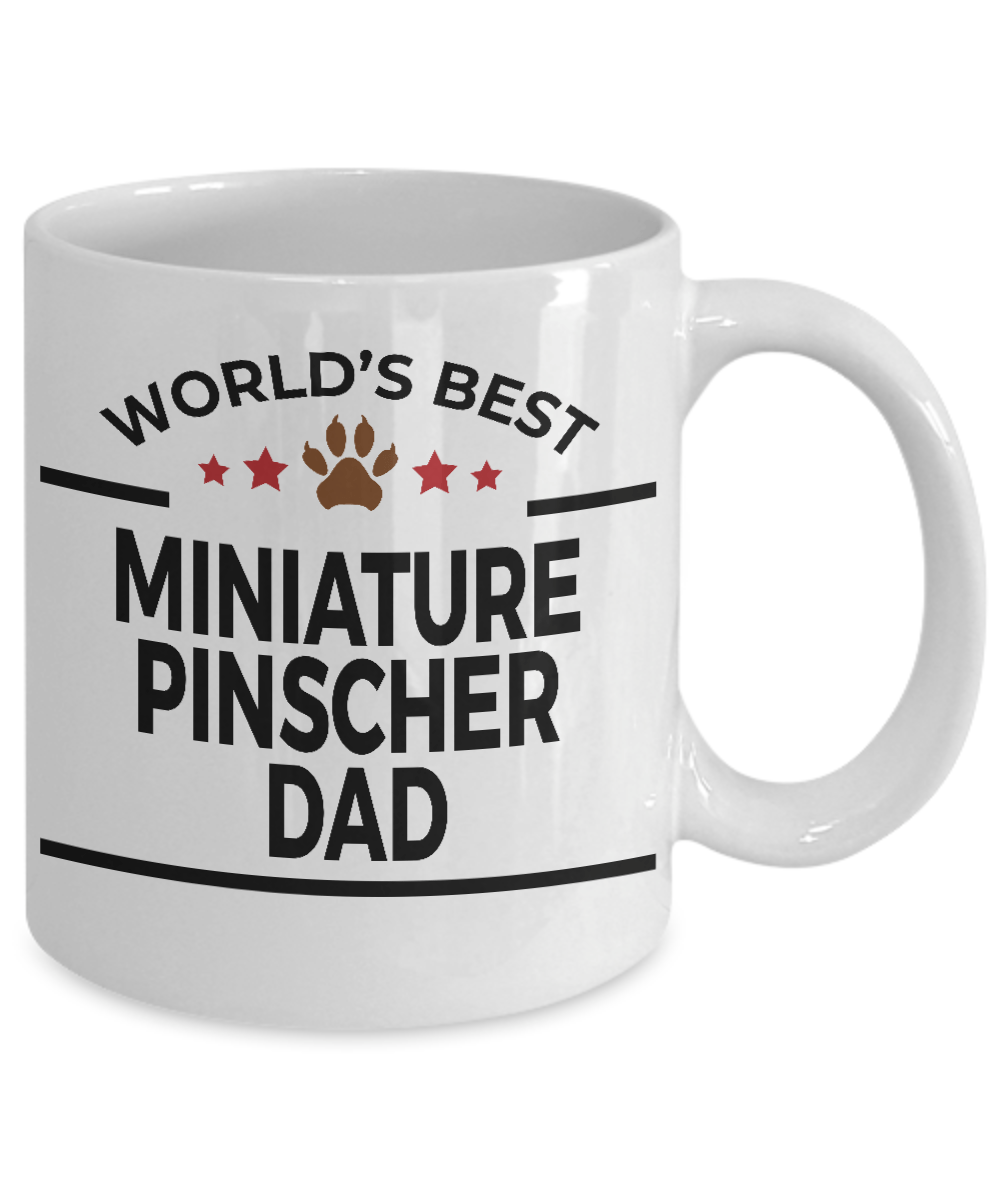 Miniature Pinscher Dog Dad Coffee Mug