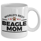 Beagle Dog Mom Coffee Tea Mug
