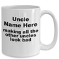 Custom Uncle Mug - Personalize it for your favorite Uncle