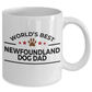 Newfoundland Dog Dad Coffee Mug