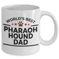 Pharaoh Hound Dog Lover Gift World's Best Dad Birthday Father's Day White Ceramic Coffee Mug